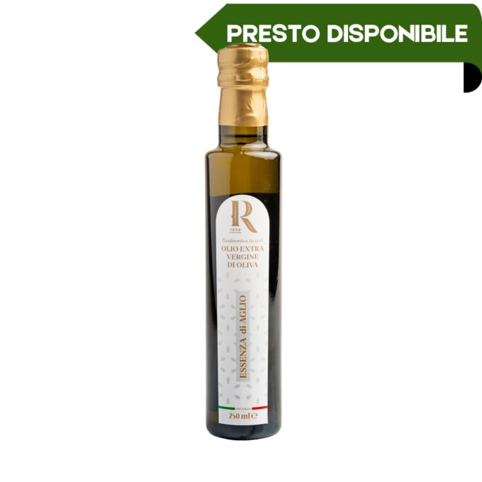 Condimento all'olio extra vergine di oliva aromatizzato Aglio - 100 ml