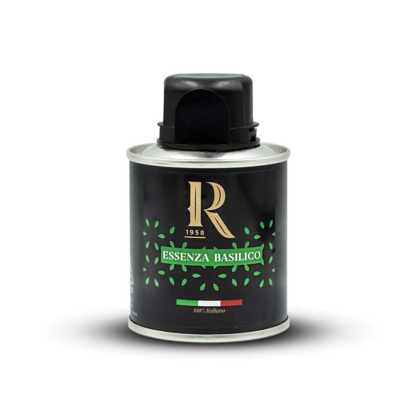 Condimento all'olio extra vergine di oliva aromatizzato Basilico - 100 ml