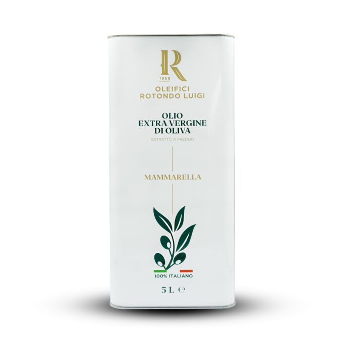 Olio Di Oliva Extravergine "Mammarella" in Lattina