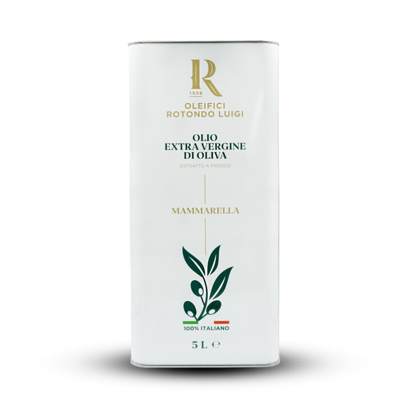Olio Di Oliva Extravergine "Mammarella" in Lattina
